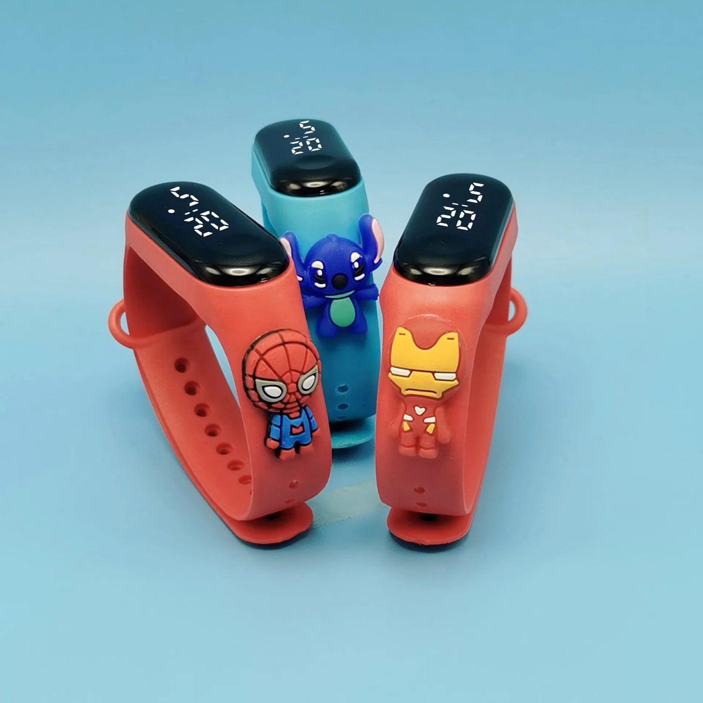 Marvel Kids Smart Watch – Waterproof Children’s Digital LED Watch