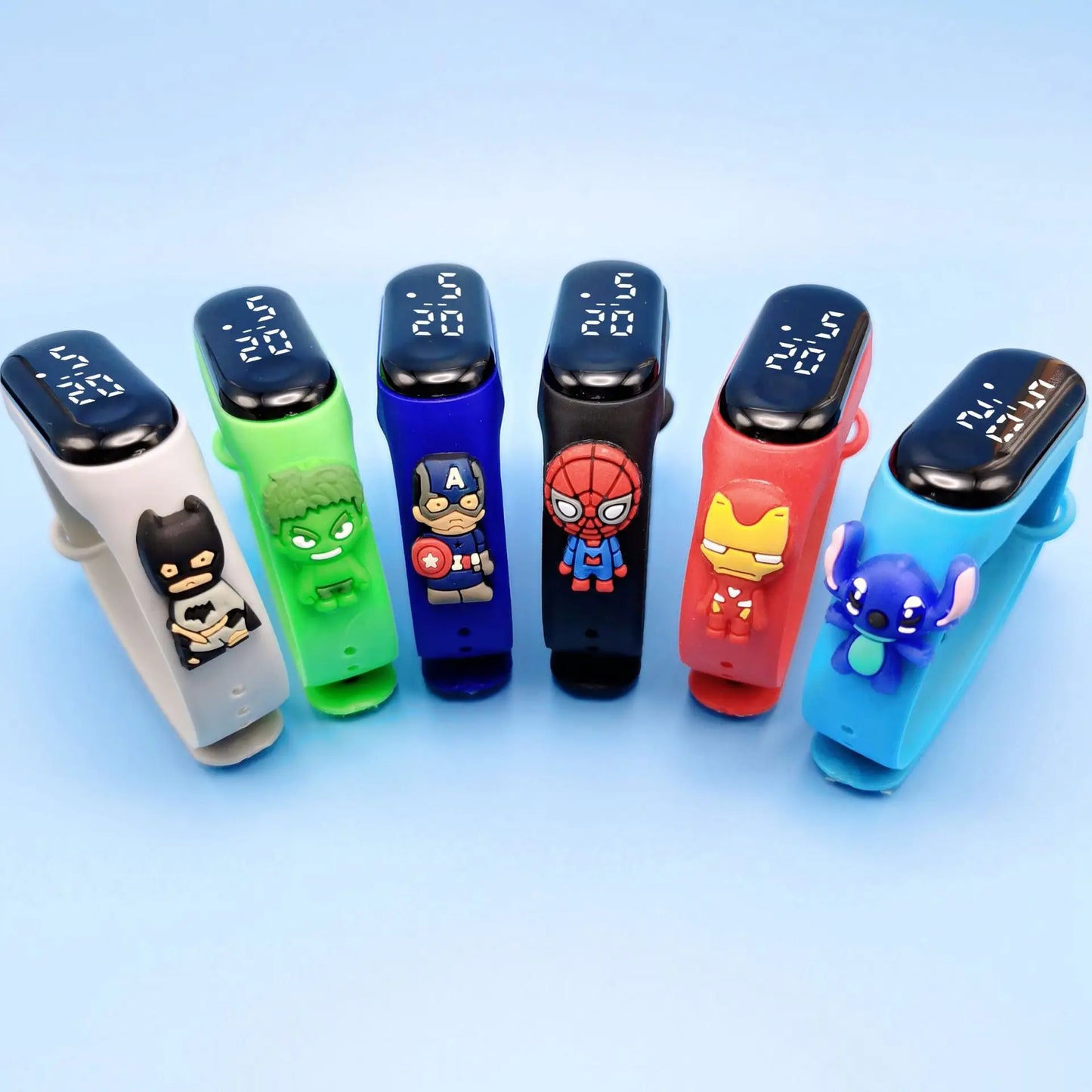Marvel Kids Smart Watch – Waterproof Children’s Digital LED Watch