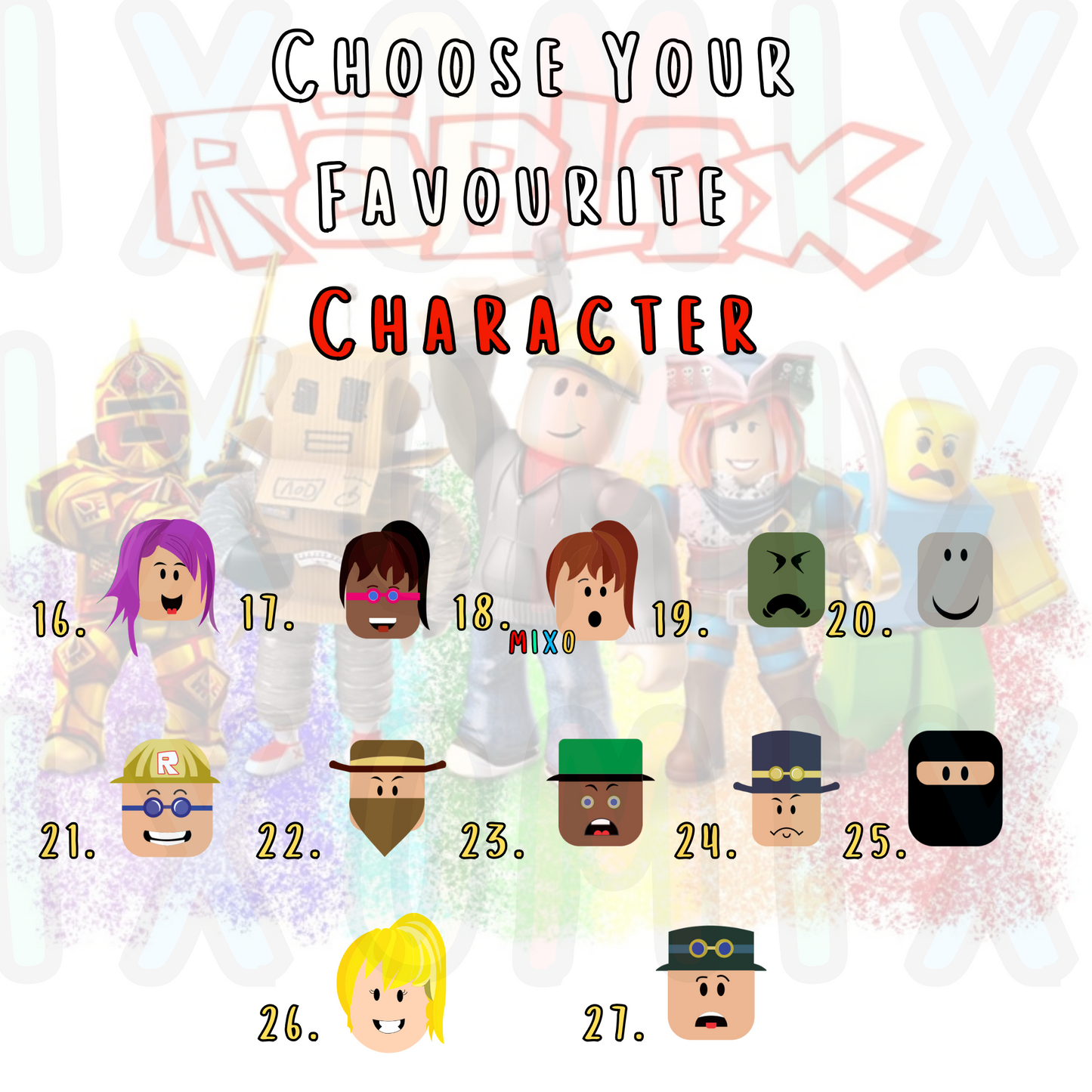 Personalised Roblox Metal Lunch Box – Red, Blue, or Silver