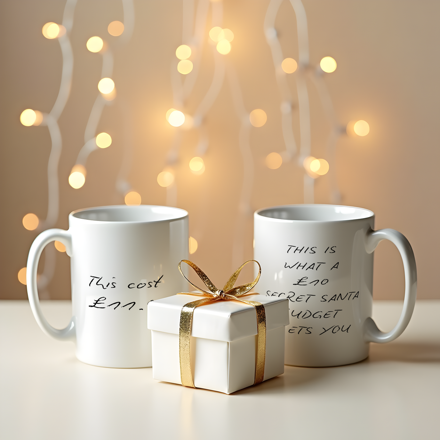 11oz Ceramic Funny, "£10 Budget" Grown up, Office Mug, Novelty Gift, Perfect for Friends, Colleagues, Christmas, Birthdays or Office Secret Santa