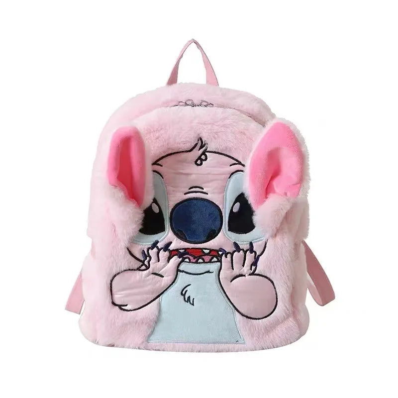 Disney Stitch Plush Backpack – Cute Lilo & Stitch Bag for Kids Gifts