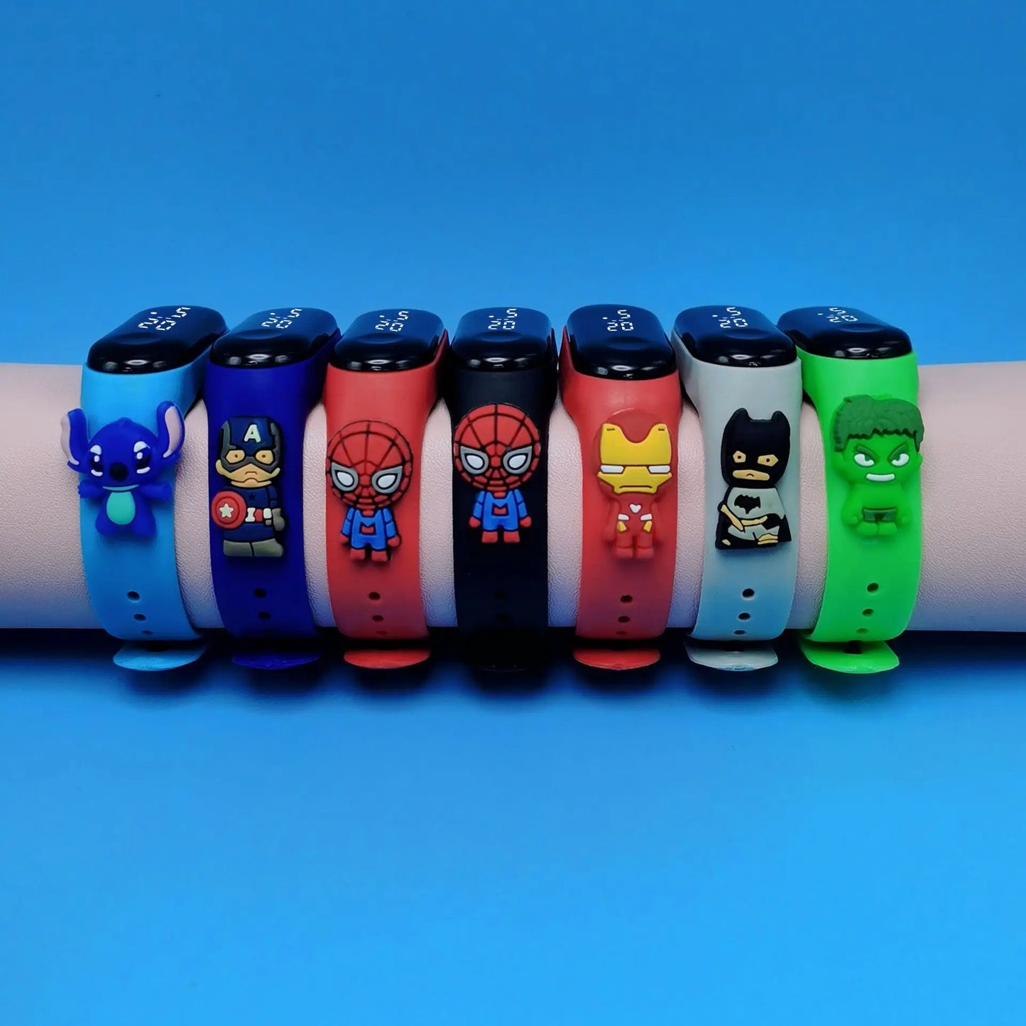 Marvel Kids Smart Watch – Waterproof Children’s Digital LED Watch