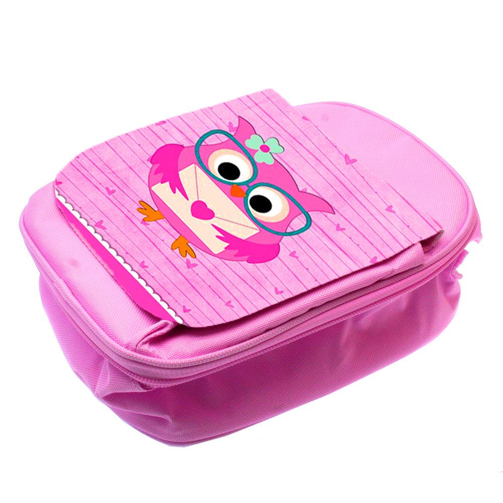 Pink Sublimation Lunch Bag for Kids