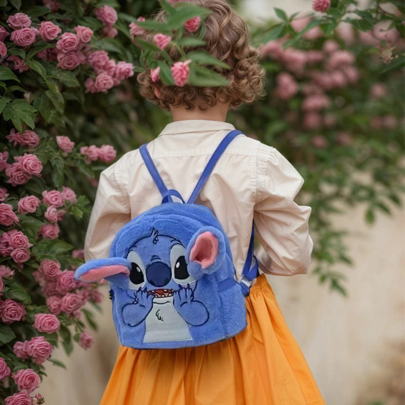 Disney Stitch Plush Backpack – Cute Lilo & Stitch Bag for Kids Gifts