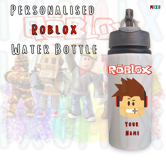 Personalised Roblox Water Bottle