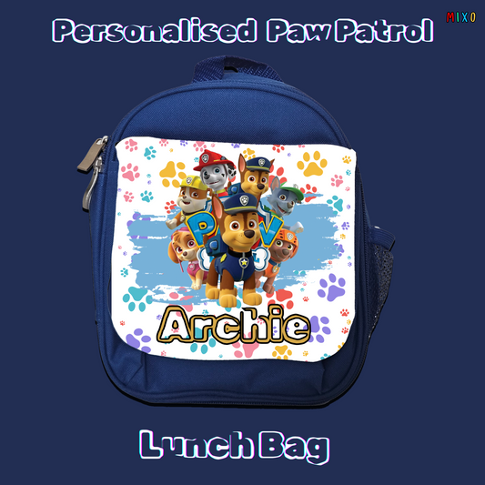 Personalised Paw Patrol Children’s Lunch Bag