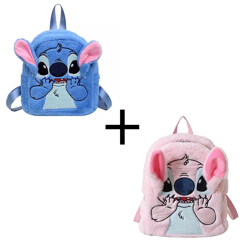 Disney Stitch Plush Backpack – Cute Lilo & Stitch Bag for Kids Gifts