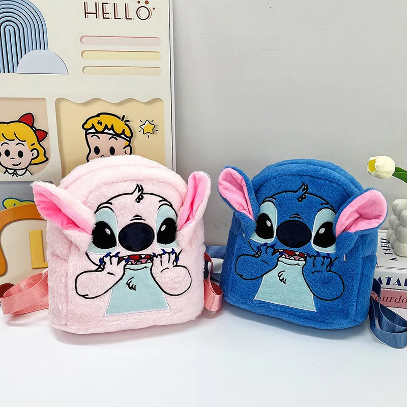 Disney Stitch Plush Backpack – Cute Lilo & Stitch Bag for Kids Gifts